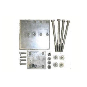 TimberTech Deck Mount Kit – Surface-mounting hardware for Secure-Mount Posts, designed for strong, code-compliant deck railing installation.