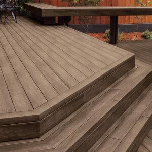 ZURI Premium Decking in Weathered Grey