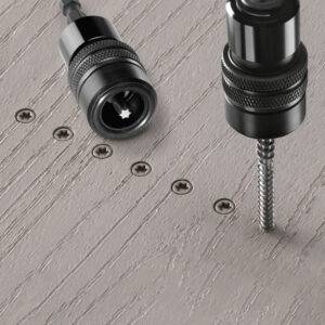 close up shot of the STARBORN depth setter tool in action