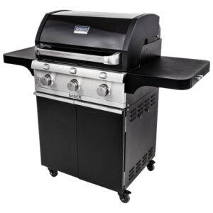 SABER Black Cast 3 burner Grill