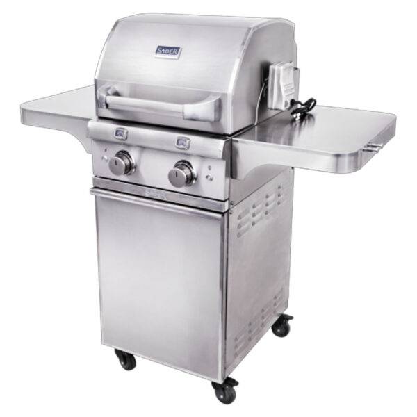 SABER Stainless Steel 2 burner ELITE grill