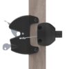 close up of the D&D Lokk Latch deluxe gate latch