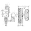 specs of the D&D Lokk Latch deluxe gate latch