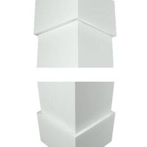 PVC Column cap & base trim kit