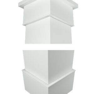 ROYAL Column wrap decorative craftsman cap and base