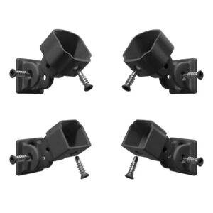 ultramax stair rail bracket pack - black