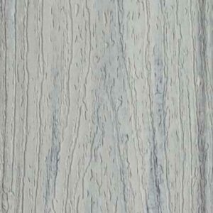A close up look of the TREX Enhance Naturals - Foggy Wharf composite deck boards