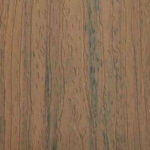 close up look of TREX Enhance Naturals - Toasted Sand composite deck boards