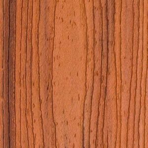 close up look at TREX Transcend Tiki Torch - composite decking