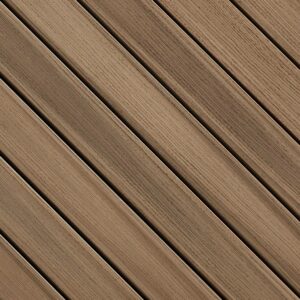close up look at FIBERON Paramount Brownstone