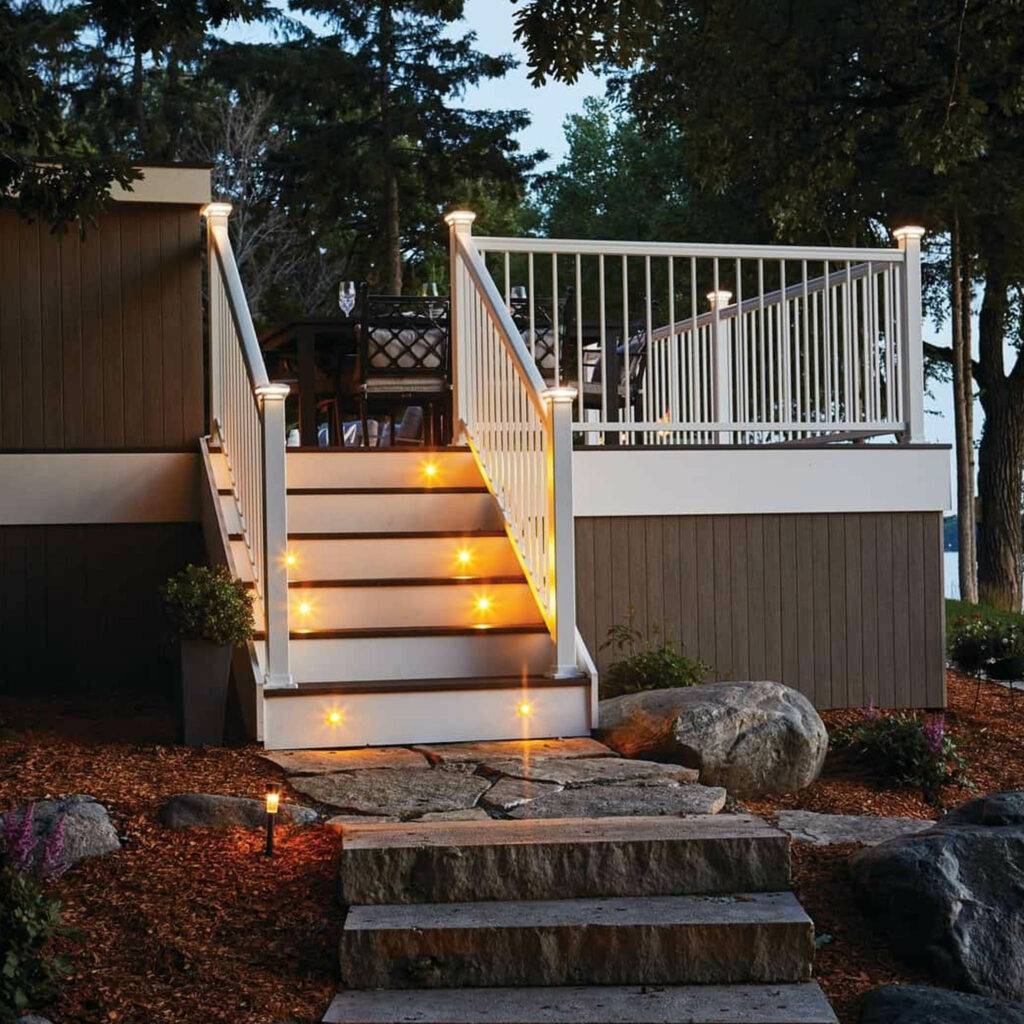Aluminum Railing - TimberTech Impressions rail Express in white