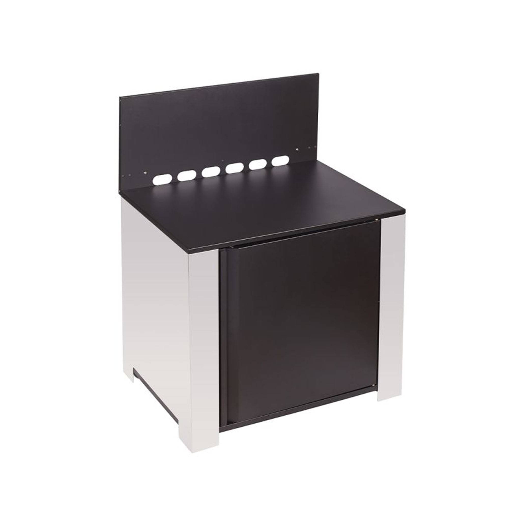 Plancha Black & Stainless Modular Kitchen Setup