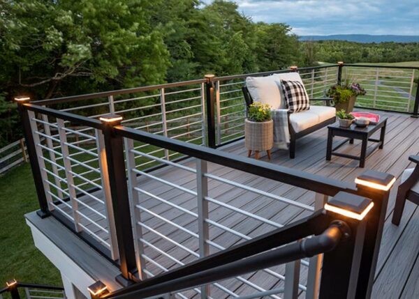 Aluminum Railing post caps