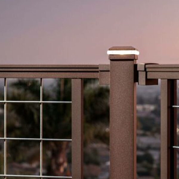 TREX Signature post cap lights