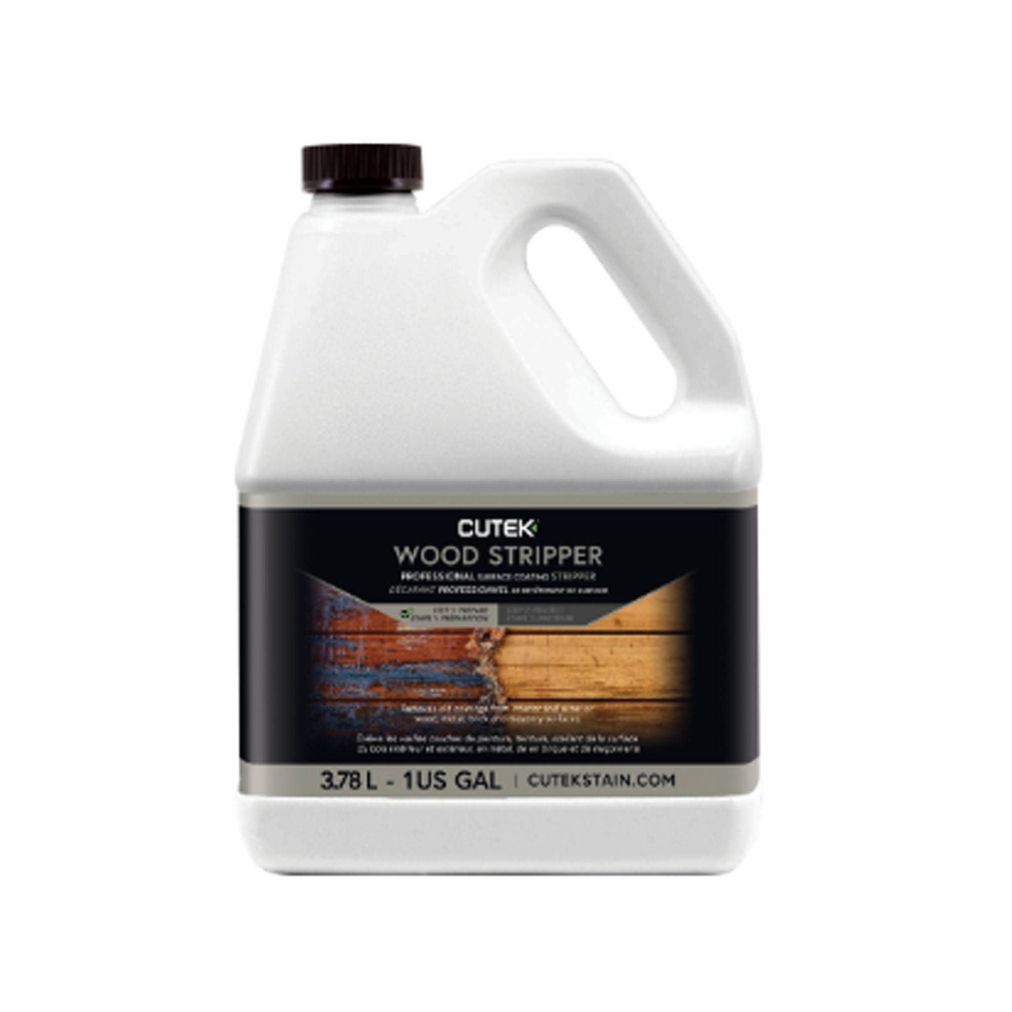 1 gallon bottle of cutek wood stripper