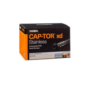 STARBORN CAP-TOR stainless steel deck screws