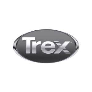Trex logo – Leading brand in high-performance composite decking and railing solutions, known for durability, style, and sustainability.