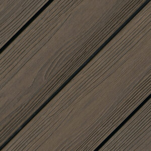 Close-up of EVA-LAST APEX Plus Brazilian Teak decking surface with woodgrain detail