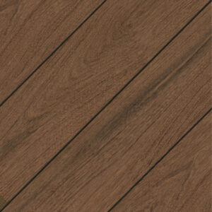 Close-up of EVA-LAST Pioneer decking in Natural Ipe showing wood grain texture in warm brown tones.