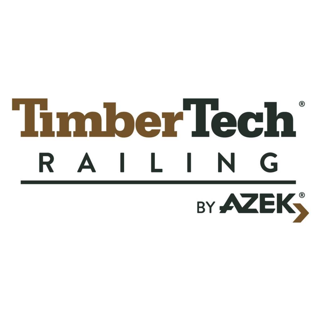 TimberTech Railing by AZEK logo – High-quality, low-maintenance composite railing solutions for decks and outdoor spaces.